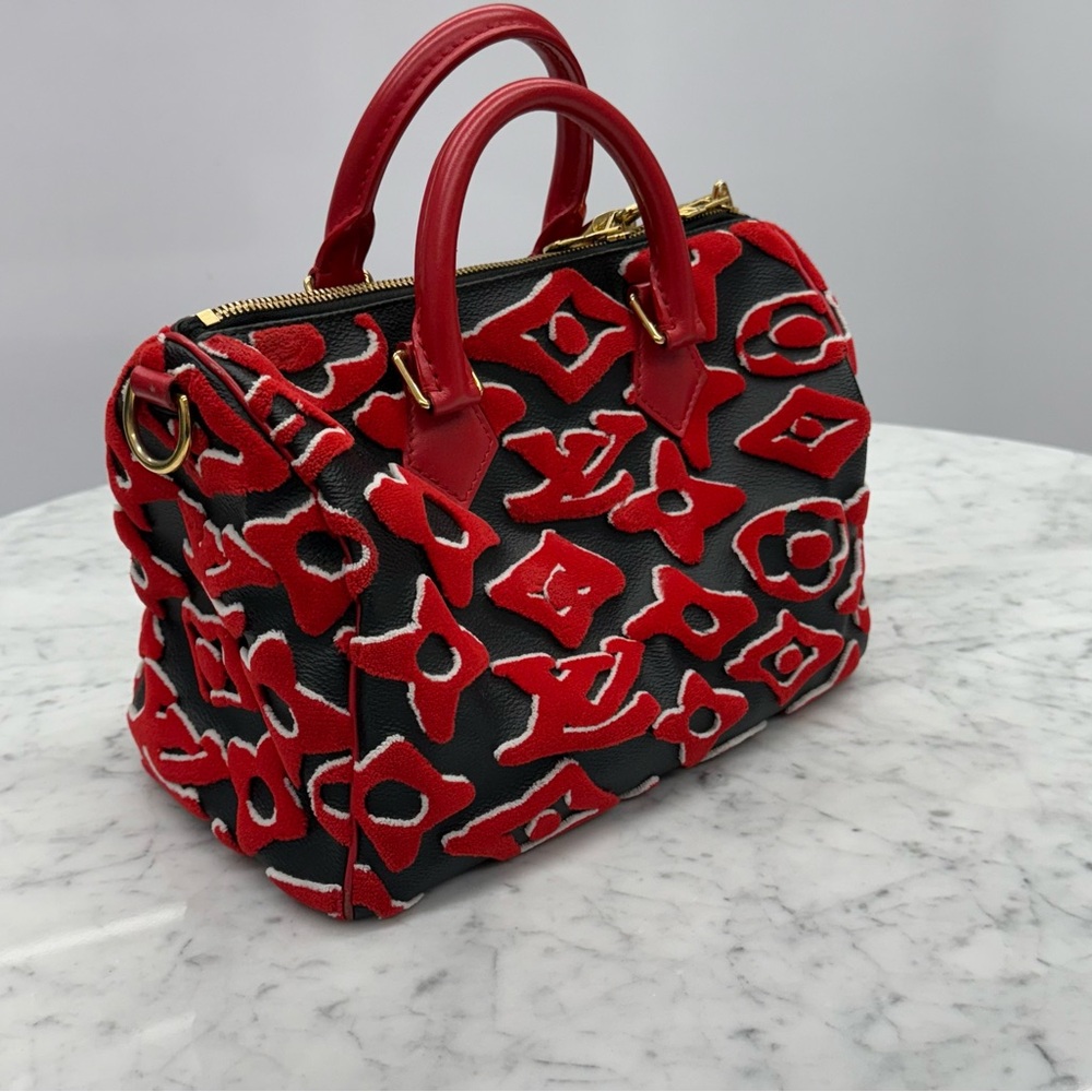 Louis Vuitton Speedy Bandouliere 25 Limited Edition Monogram Bag